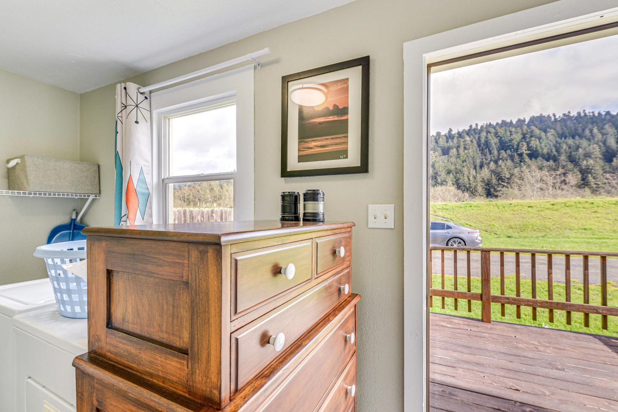 Cozy Norcal Cottage 2 Mi To Redwoods And Beaches! Orick Eksteriør bilde